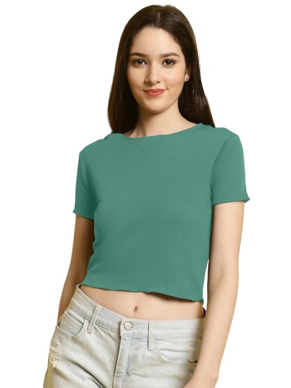 Women's Solid Regular Fit Tops